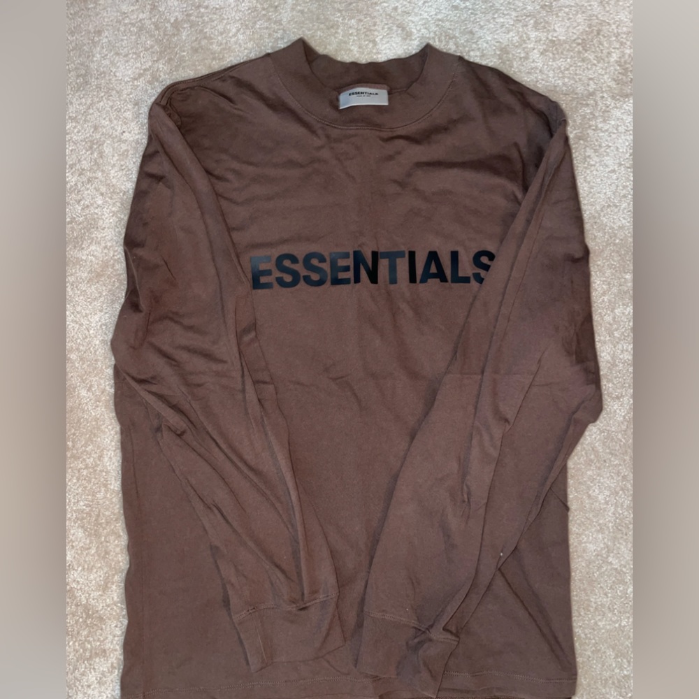 Essentials fear of god long sleeve